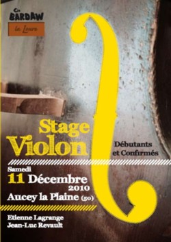 Rencontre de violon Aucey-la-Plaine 2010
